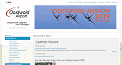 Desktop Screenshot of oostwold-airport.nl